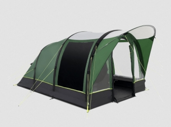 Tente de camping gonflabe KAMPA Brean 4 AIR 4 places Vert et noir