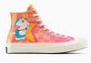Converse x DORAEMON Chuck 70 Baskets Montantes Unisexe Or habanero/Flamant rose orangé
